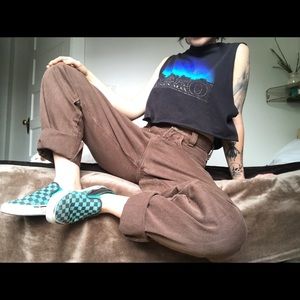 BONGO brown high waist denim